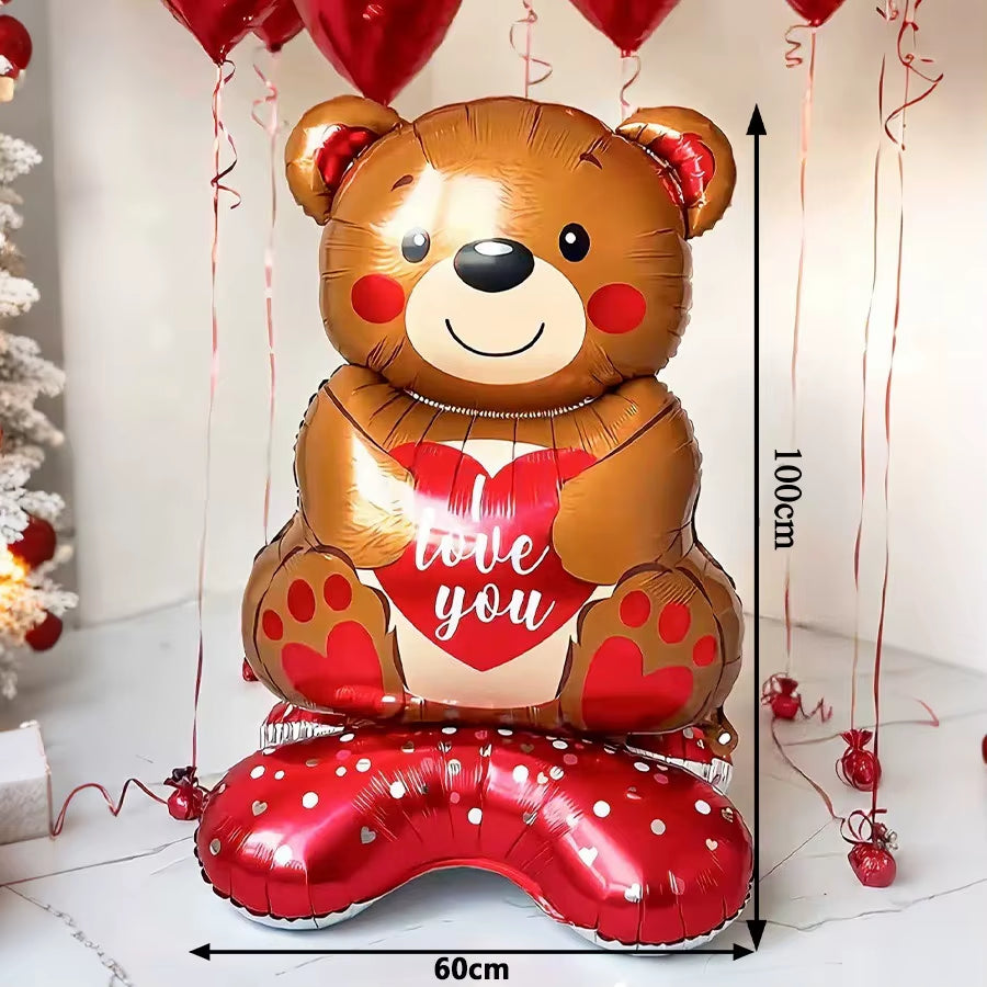 Teddy love Saint-valentin déclaration d'amour magique Surprise romantique ours en peluche 